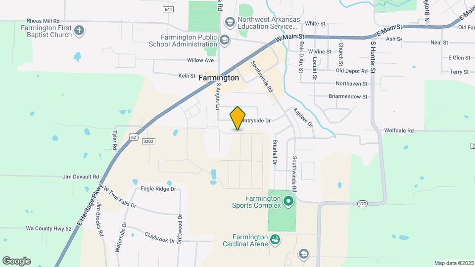 426 W Tyler Rd Map and Location Details