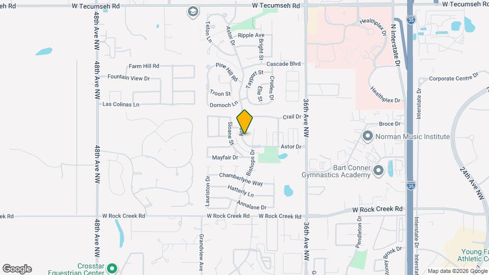 2825 Astor Dr Map and Location Details