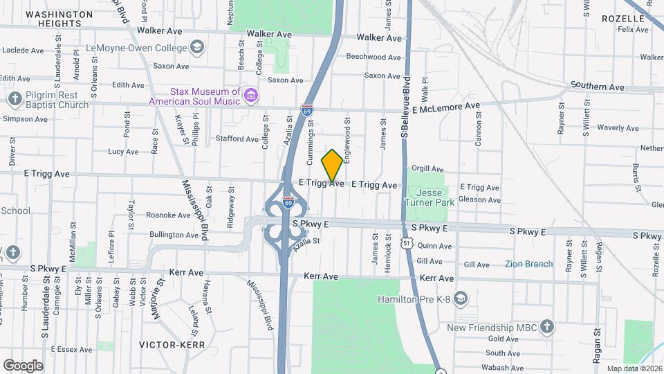 1287 Englewood St Map and Location Details