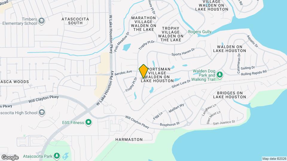 18327 Bluewater Cove Dr Map and Location Details