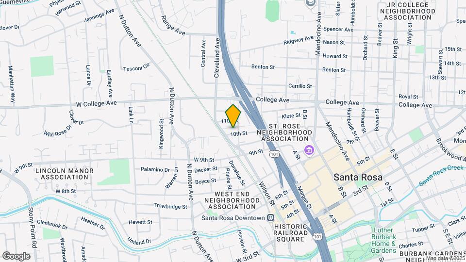 25 10th St Mapa y Detalles de la Ubicación