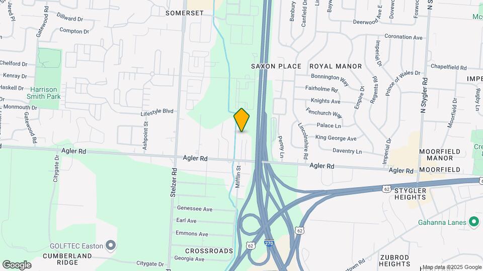 3888 Agler Rd Map and Location Details