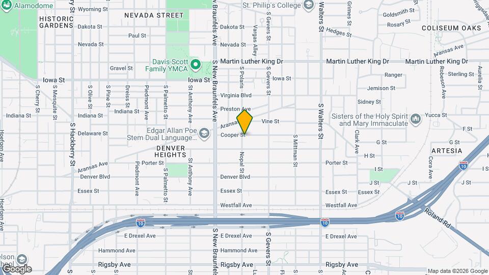 302 Cooper St Map and Location Details