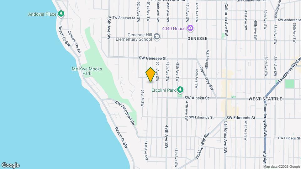 4520 51st Ave SW Map and Location Details