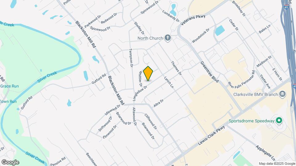 1328 Longfellow Dr Map and Location Details