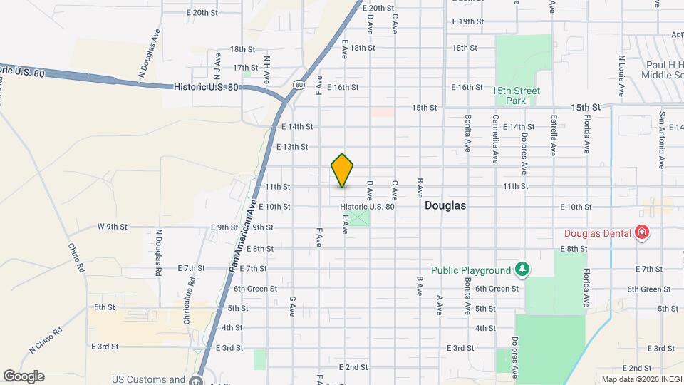 661 11th St Map and Location Details