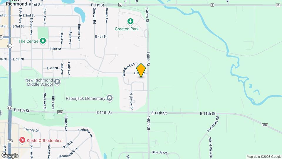 831 Highview Dr Map and Location Details