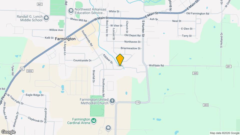 90-92 W Rainsong St Map and Location Details