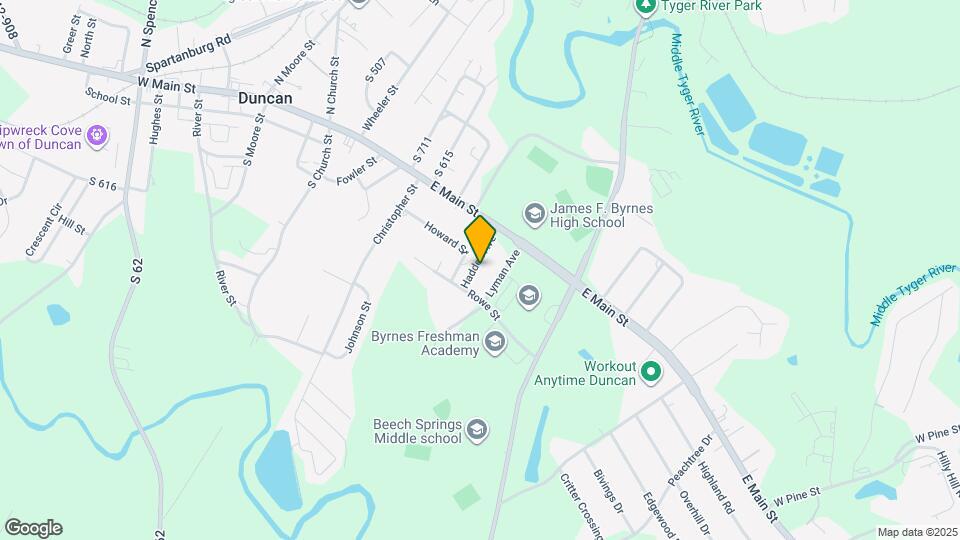 138 Hadden Ave Map and Location Details