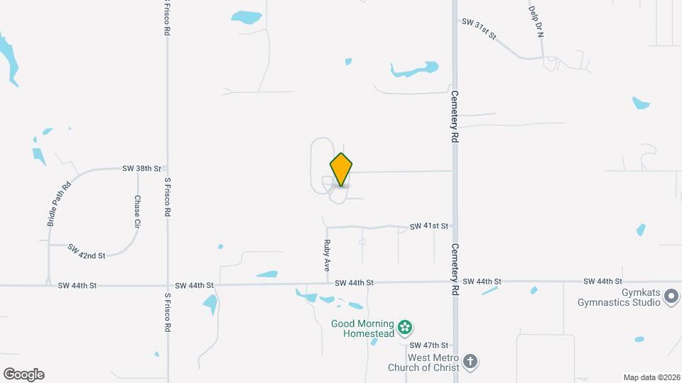 13300 SW 38th St Map and Location Details