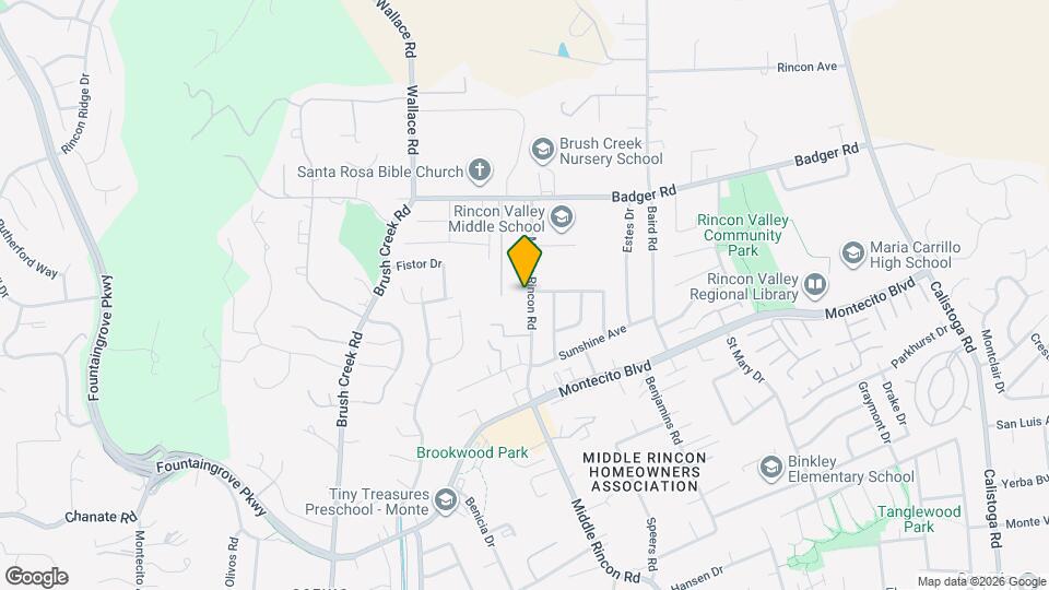 937A Middle Rincon Map and Location Details