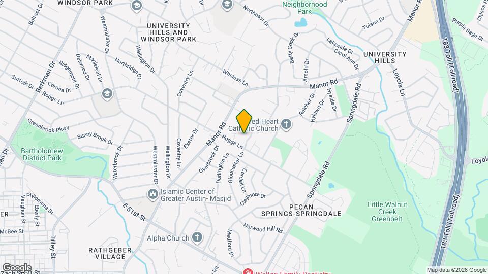 5706 Gloucester Ln Mapa y Detalles de la Ubicación