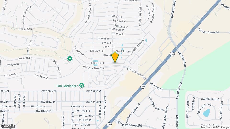 8670 SW 97th St Map and Location Details