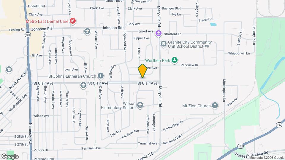 2433 St Clair Ave Mapa y Detalles de la Ubicación