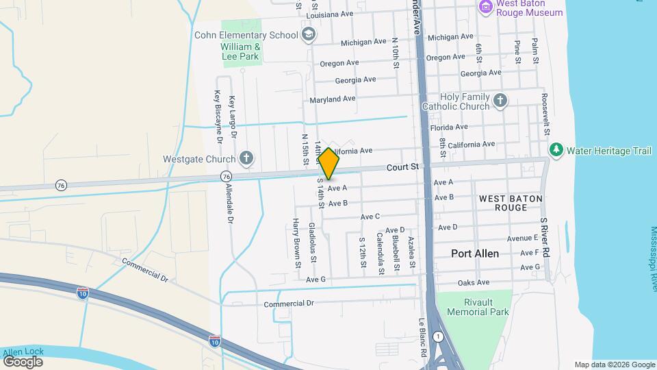 1366 Ave A Map and Location Details