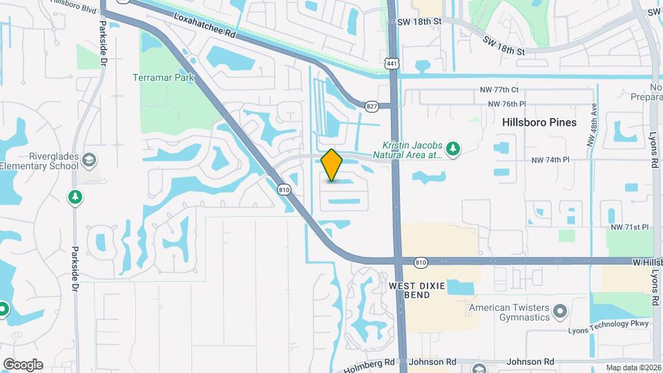 6027 NW 73rd Ct Map and Location Details