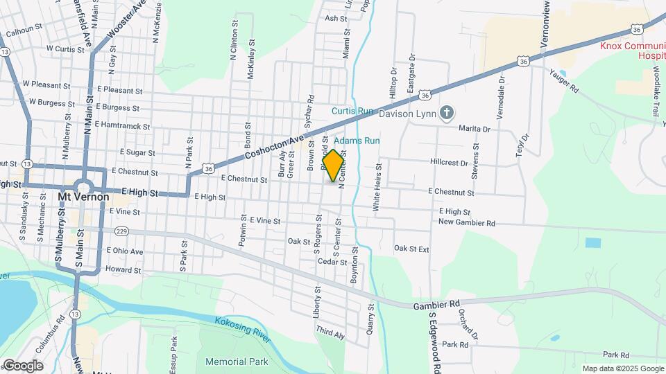 710 E Chestnut St Map and Location Details