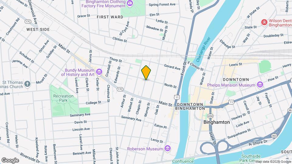 162 Chapin St Map and Location Details
