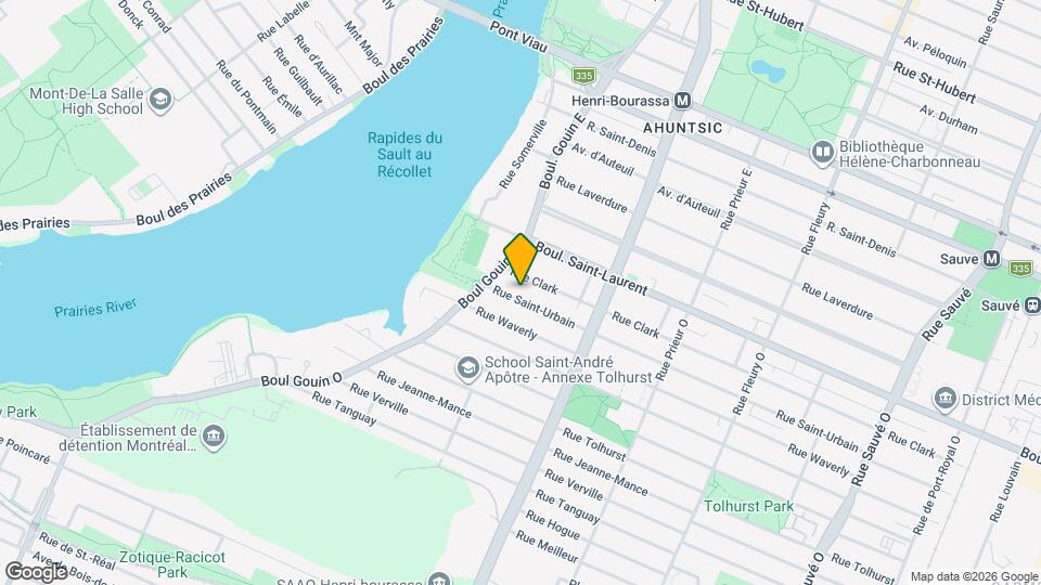 10867 Saint-Urbain Rue Map and Location Details