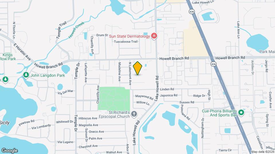 1924 Azalea Ave Map and Location Details