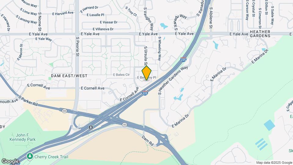 3061 S Ursula Cir, Unit #101 Map and Location Details