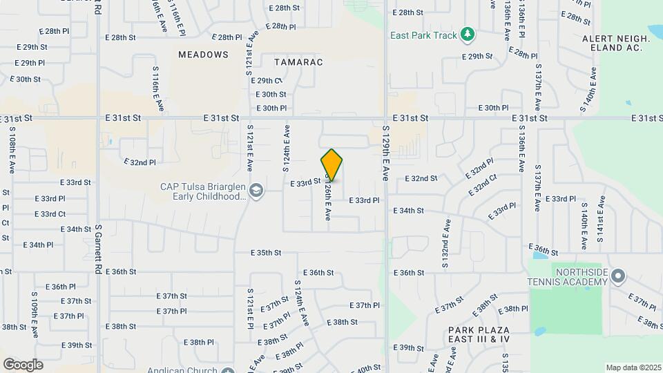 3311 S 126th E Ave Mapa y Detalles de la Ubicación
