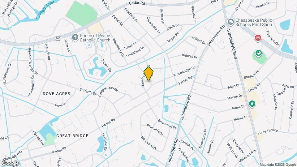 620 Caleb Dr Map and Location Details