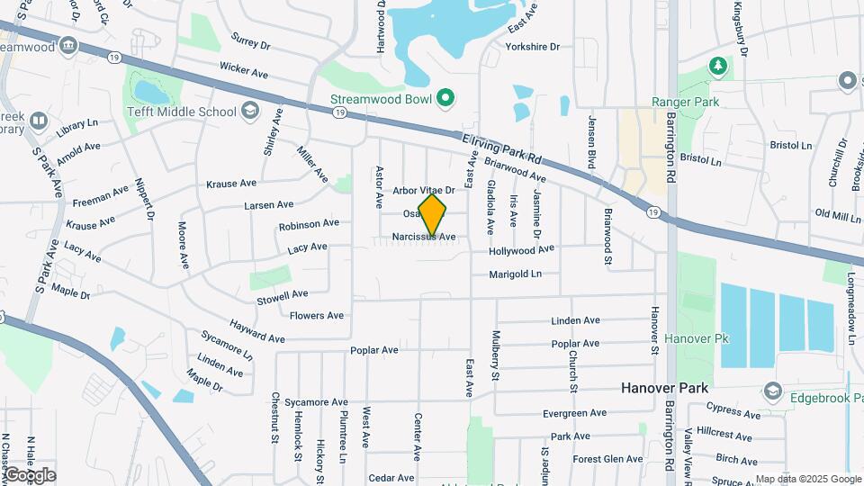 2051 Narcissus Ave Mapa y Detalles de la Ubicación