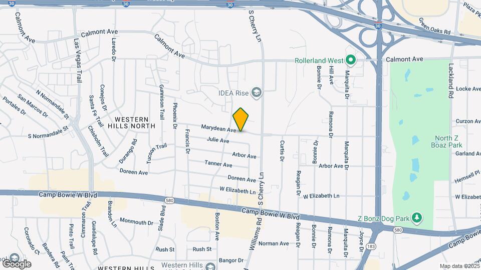 8009 Marydean Ave Map and Location Details