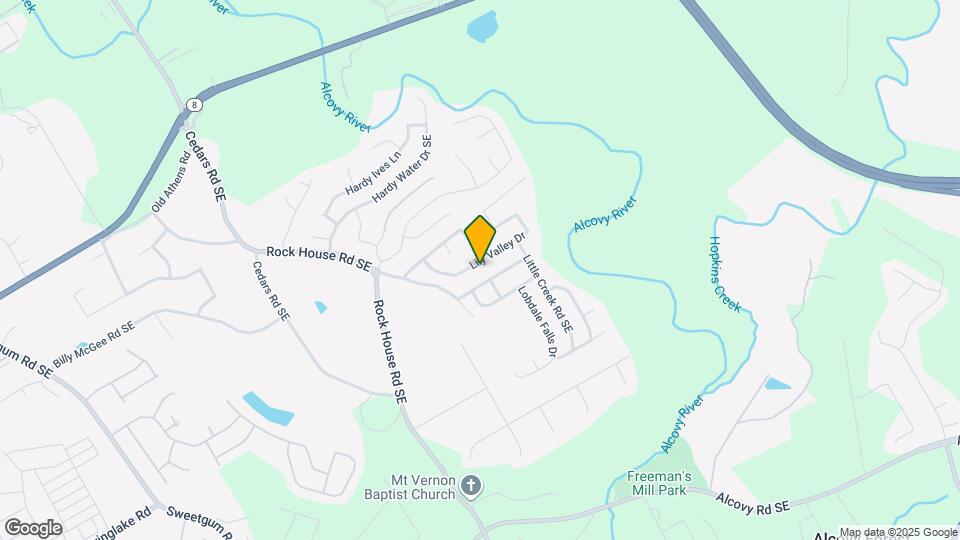 2160 Lily Valley Dr Mapa y Detalles de la Ubicación