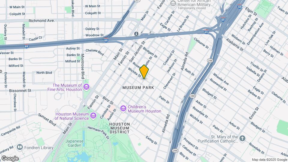 5005 La Branch St Map and Location Details