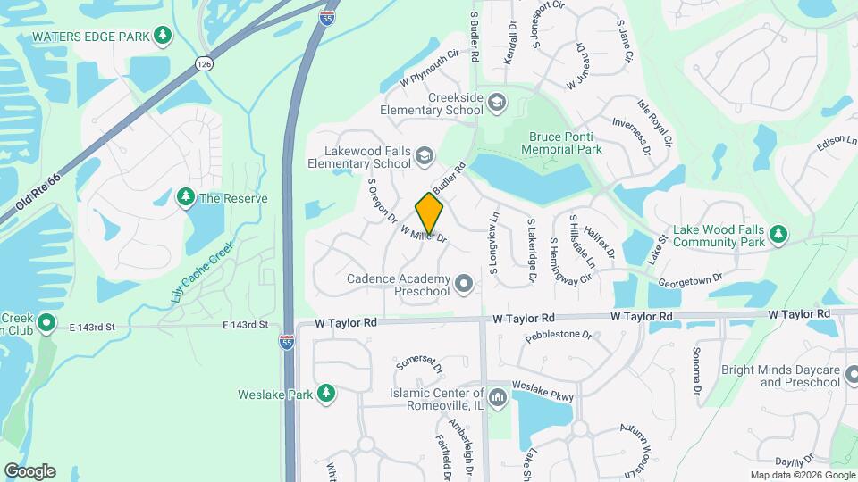 14129 S Manassas Ln Map and Location Details