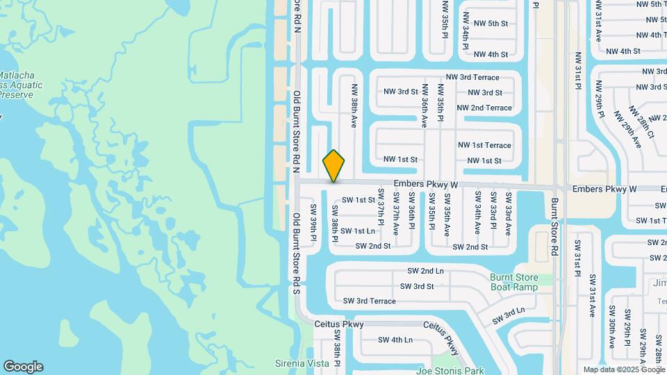 3820 Embers Pkwy W Map and Location Details