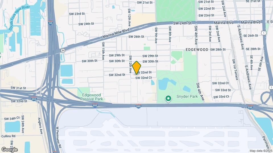 1131 SW 32nd Ct Map and Location Details