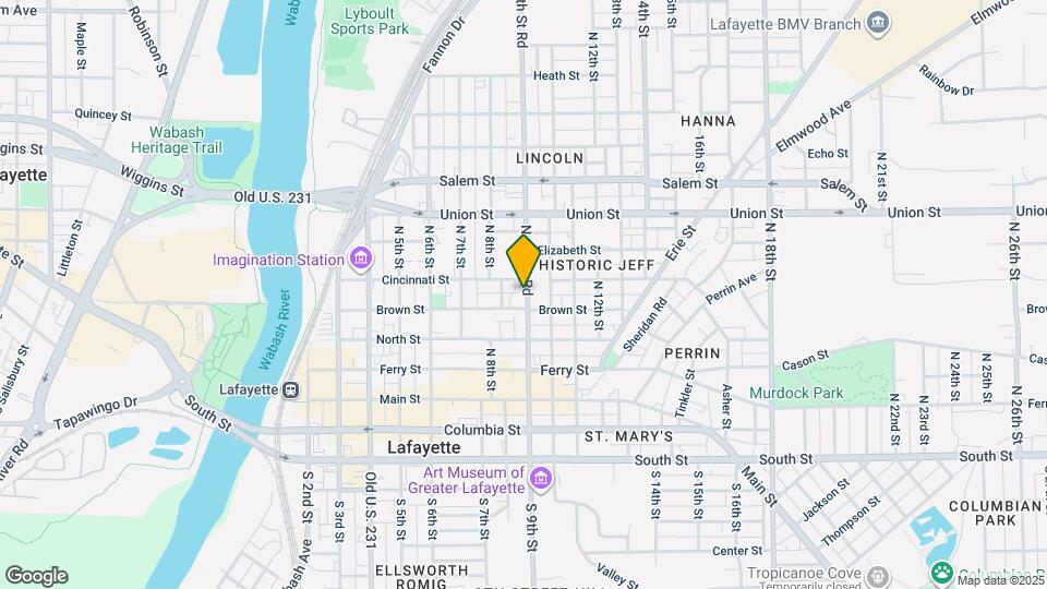 514-516 N 9th St Map and Location Details