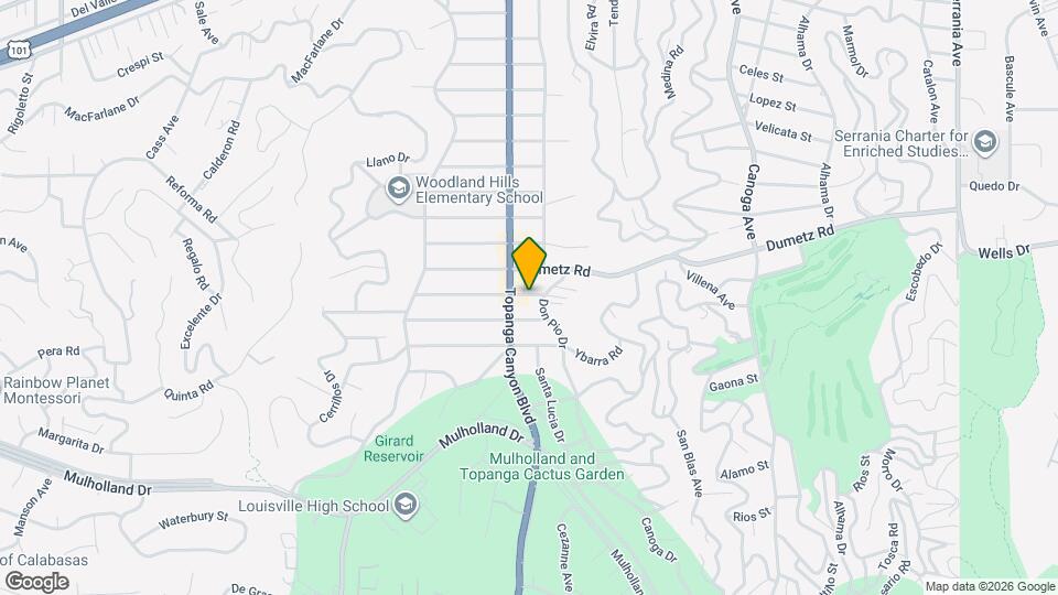 21928 Viscanio Rd Map and Location Details