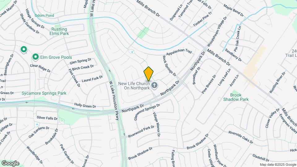 3902 Sweetgum Hill Ln Map and Location Details