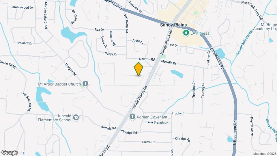 1730 Cedar Grove Dr Map and Location Details