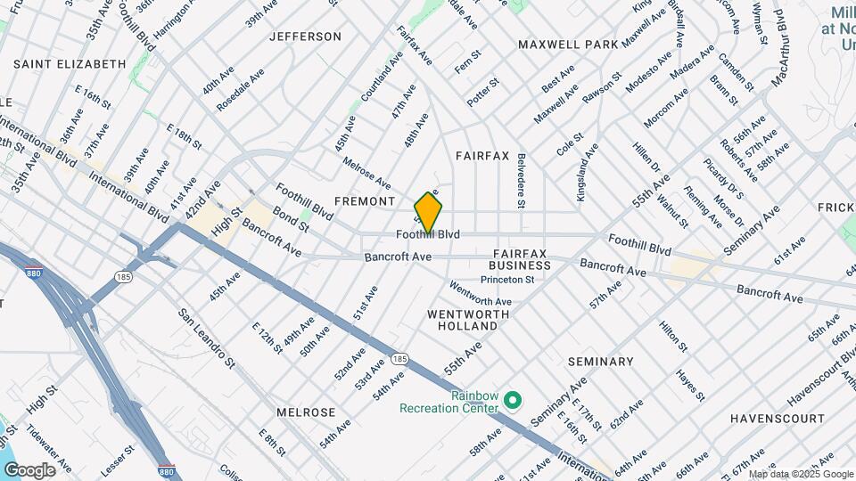 5117 Foothill Blvd Mapa y Detalles de la Ubicación