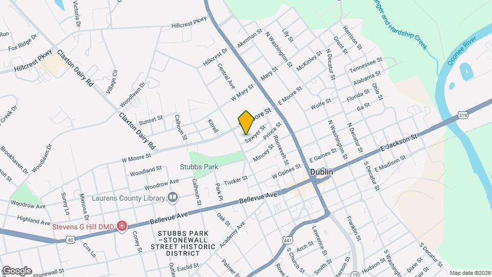 303 Sawyer St Mapa y Detalles de la Ubicación