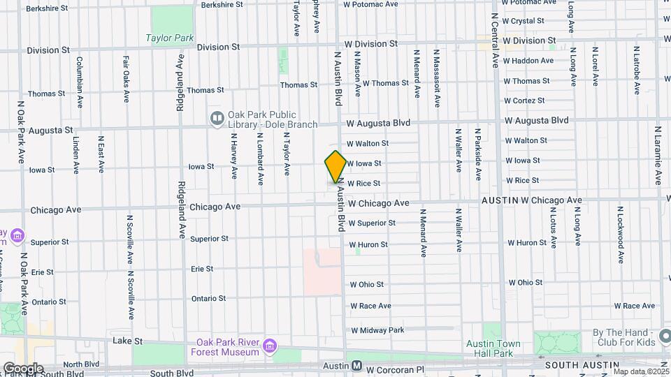 820-828 N Austin Blvd Map and Location Details