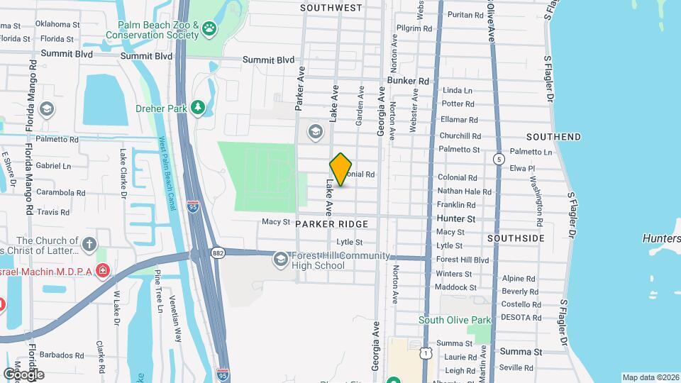 720 Nathan Hale Rd Map and Location Details