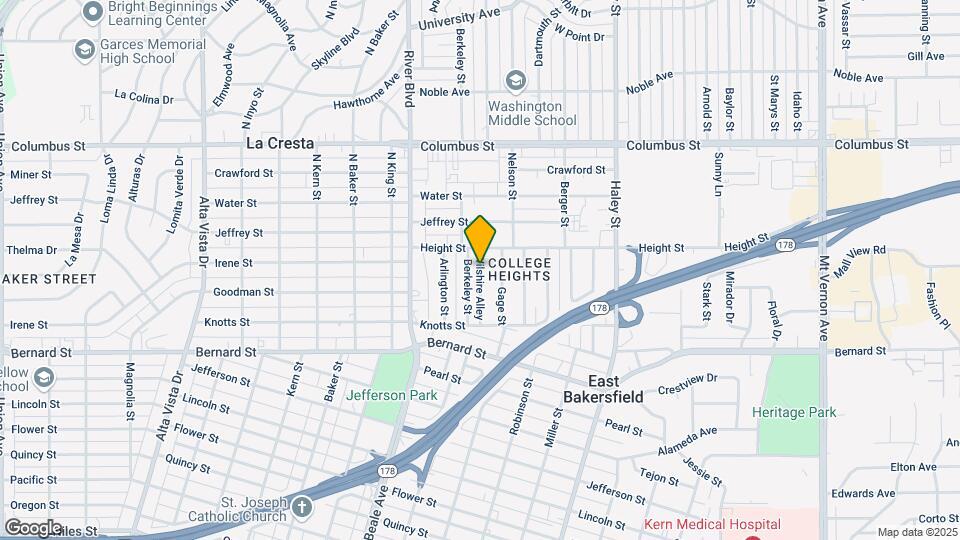 2319 Wilshire Alley Map and Location Details