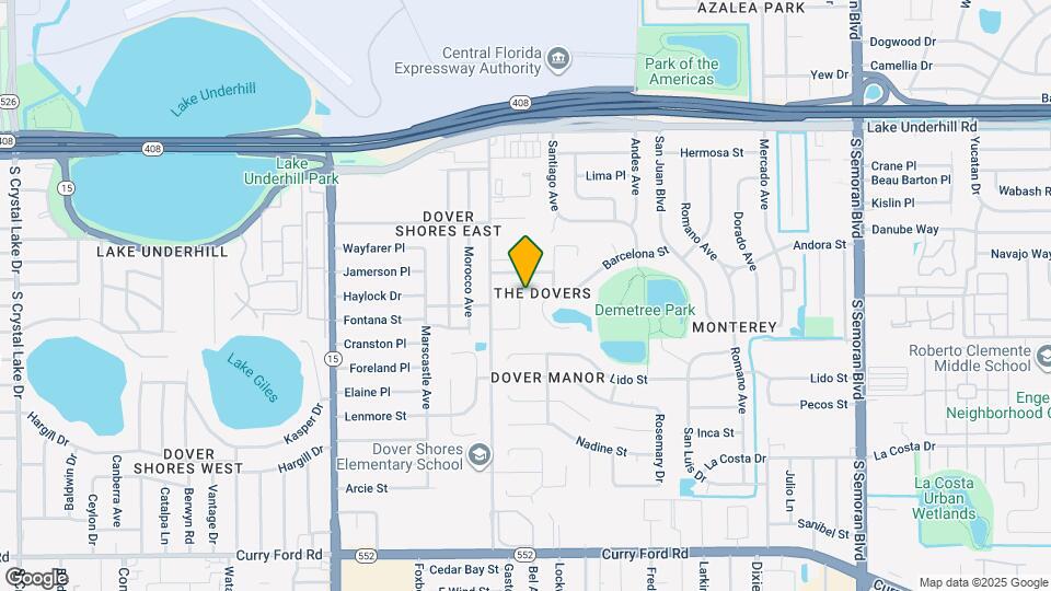 733 Coquina Ct Map and Location Details