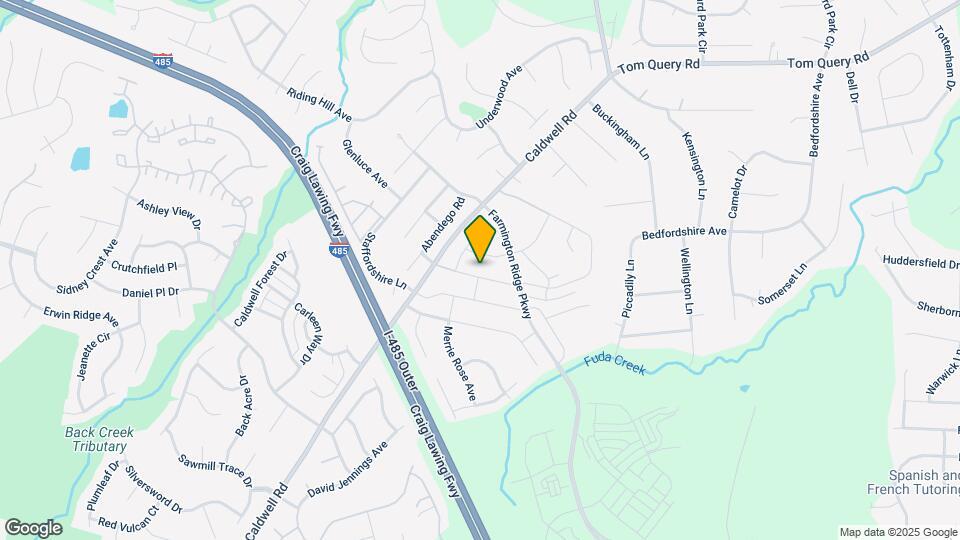 4803 Sunburst Ln Map and Location Details