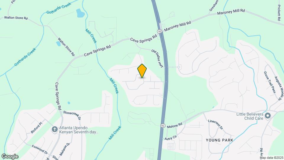 1071 Mcduffie Cir Map and Location Details