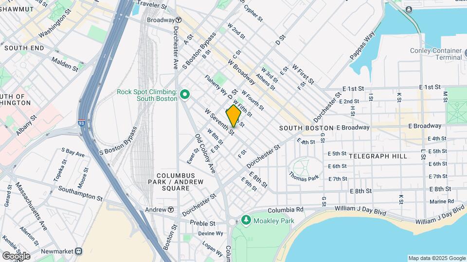 225 E St Map and Location Details