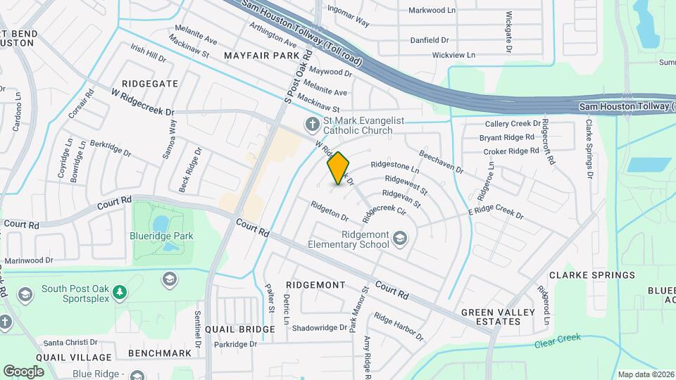 5319 Ridgestone St Map and Location Details