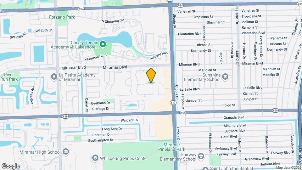 2718 SW 82nd Ave Map and Location Details