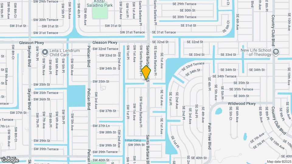 3430 Santa Barbara Blvd Map and Location Details